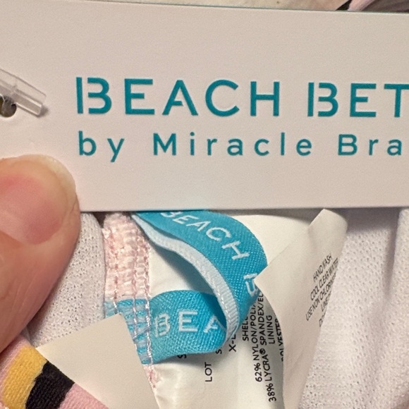 Pink Leopard bathing suit top - Picture 8 of 10